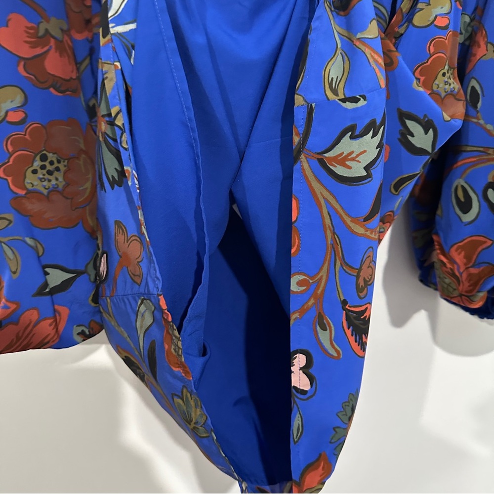 RHODE Blue Floral Mini Dress - Picture 10 of 14